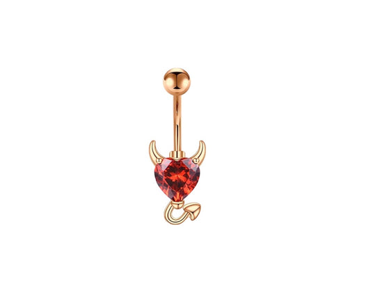 Devil belly ring